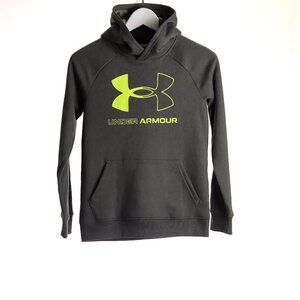 Under Armour Boys Camo Hoodie Sweatshirt – Baroque Green